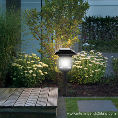 Solar Panel Landscape Vintage LED Garden Lights